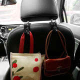 4-Pack: Car Headrest Hooks Bling Rhinestones Back Seat Organizer Hanger Holder Automotive - Tophatter Daily Deals