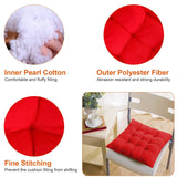 4-Pack: Chair Cushion Pads Pillow Furniture & Decor - Tophatter Daily Deals