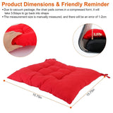4-Pack: Chair Cushion Pads Pillow Furniture & Decor - Tophatter Daily Deals