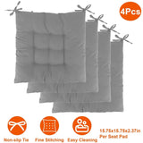 4-Pack: Chair Cushion Pads Pillow Furniture & Decor - Tophatter Daily Deals