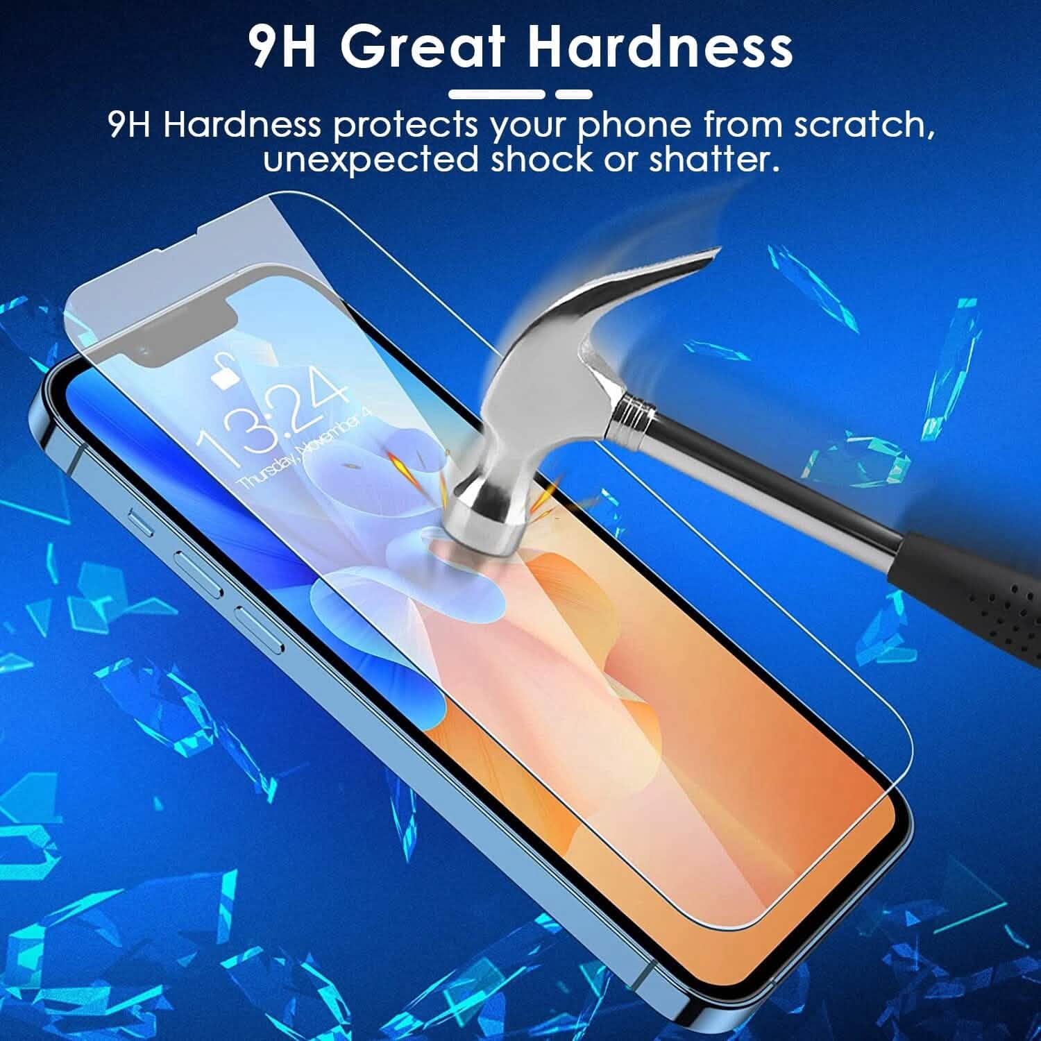 4-Pack: Clear Screen and Camera Lens Protector Set Mobile Accessories - Tophatter Daily Deals