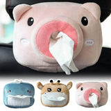 4-Pack: Cute Cartoon Car Tissue Box Automotive - Tophatter Daily Deals
