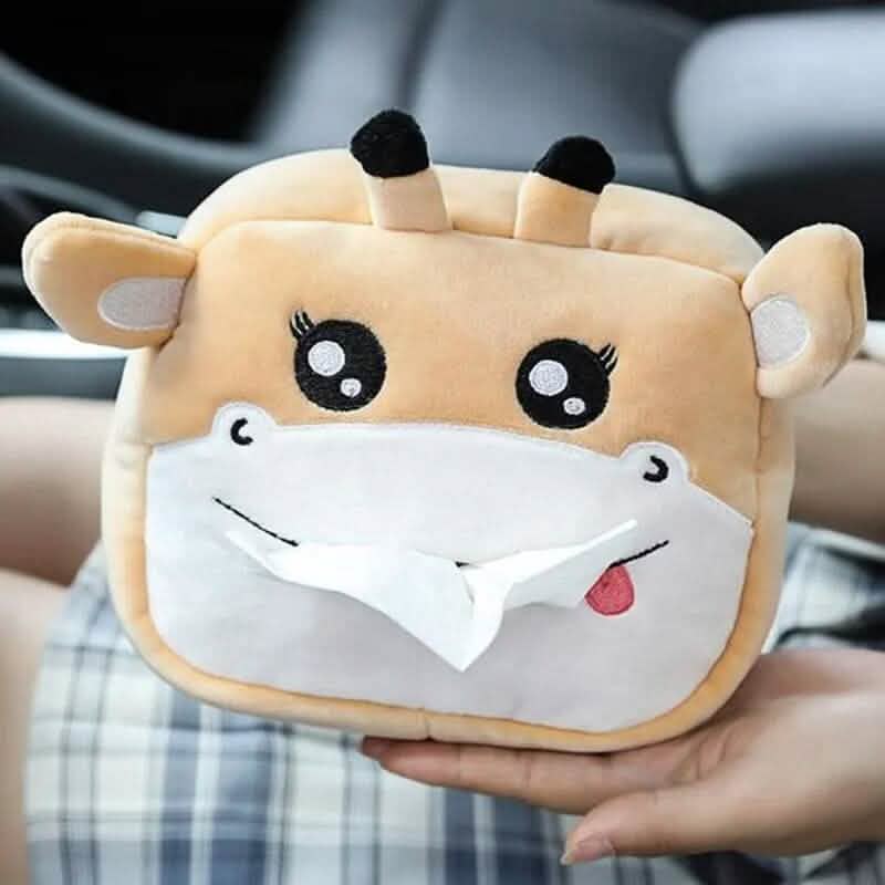 4-Pack: Cute Cartoon Car Tissue Box Automotive - Tophatter Daily Deals