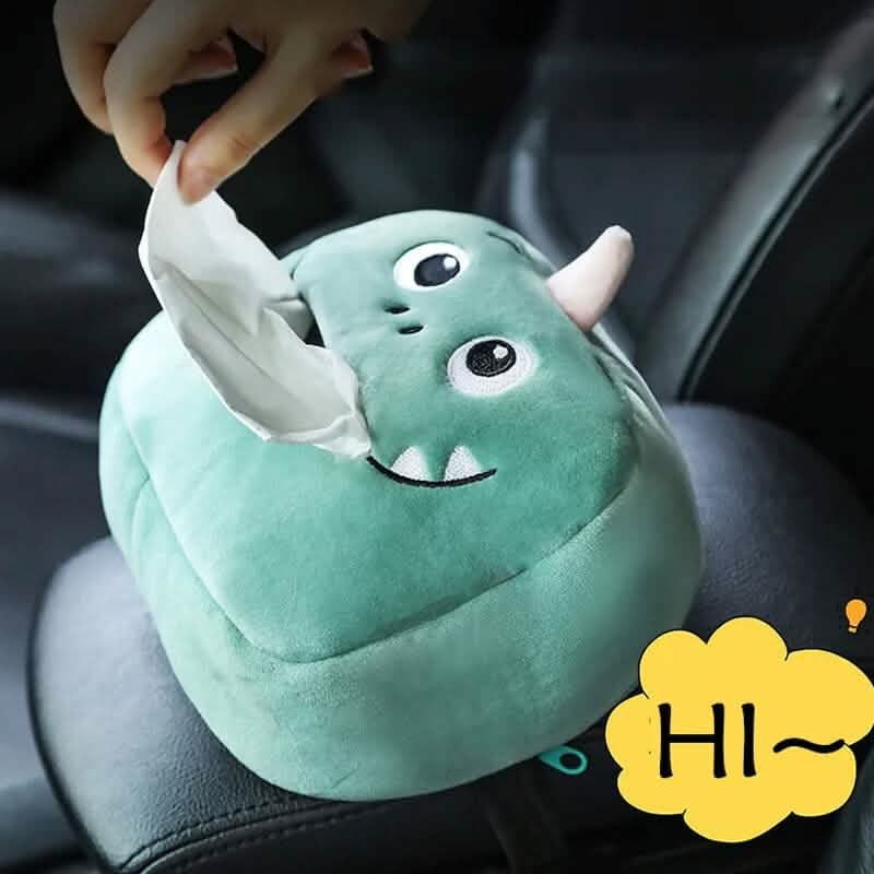 4-Pack: Cute Cartoon Car Tissue Box Automotive - Tophatter Daily Deals