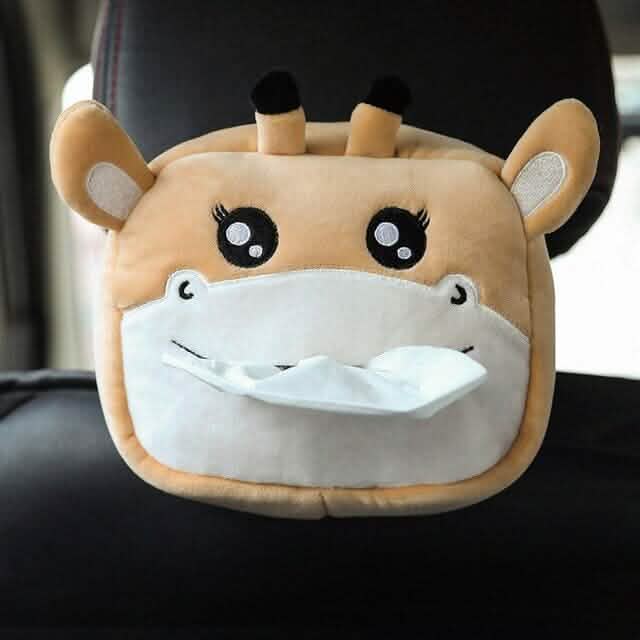 4-Pack: Cute Cartoon Car Tissue Box Automotive - Tophatter Daily Deals