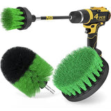 4-Pack: Electric Scrubber Cleaning Brushes Green Home Improvement - Tophatter Daily Deals