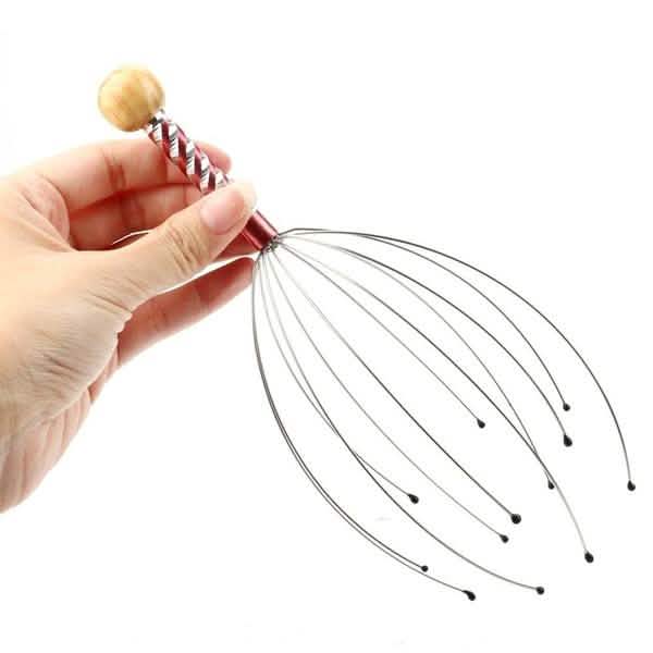 4-Pack: Head Neck Scalp Massager Stress Release Tool Health & Wellness - Tophatter Daily Deals