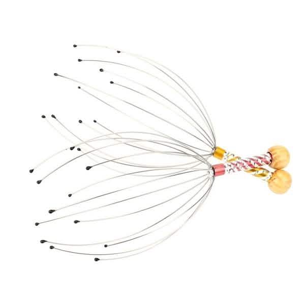 4-Pack: Head Neck Scalp Massager Stress Release Tool Health & Wellness - Tophatter Daily Deals