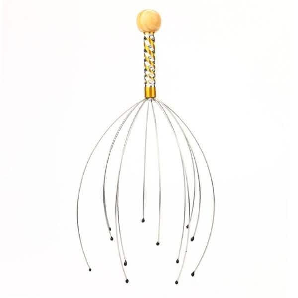 4-Pack: Head Neck Scalp Massager Stress Release Tool Health & Wellness - Tophatter Daily Deals