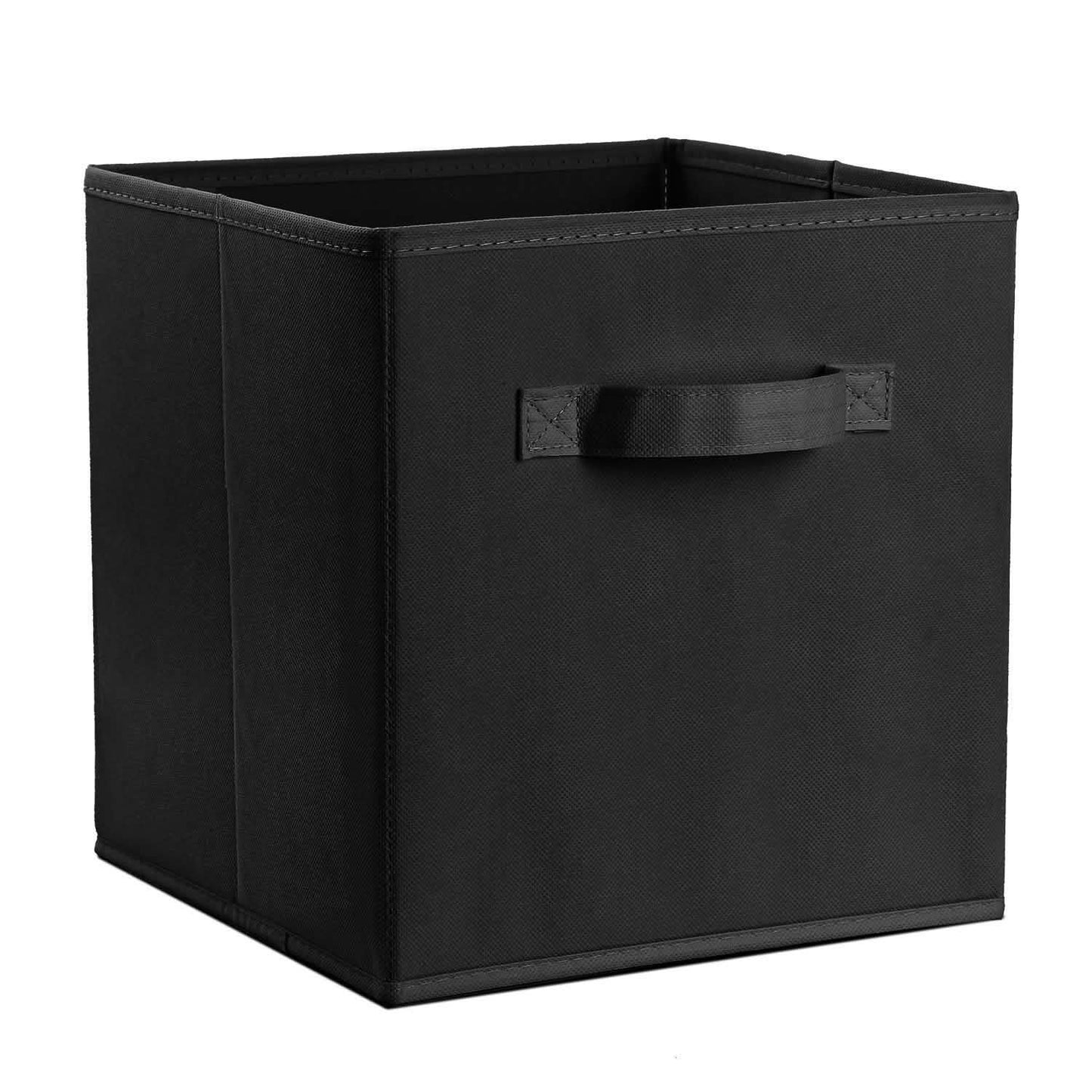 4-Pack: iMounTEK Foldable Storage Cube Bins Black Storage & Organization - Tophatter Daily Deals