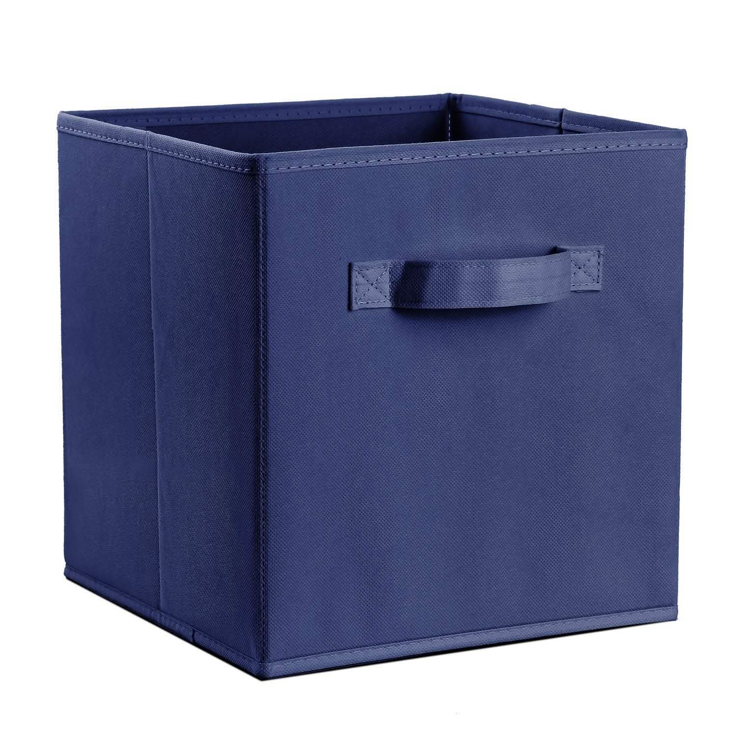4-Pack: iMounTEK Foldable Storage Cube Bins Blue Storage & Organization - Tophatter Daily Deals