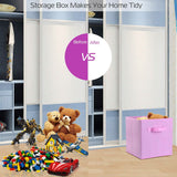 4-Pack: iMounTEK Foldable Storage Cube Bins Storage & Organization - Tophatter Daily Deals