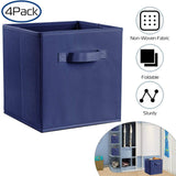4-Pack: iMounTEK Foldable Storage Cube Bins Storage & Organization - Tophatter Daily Deals