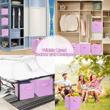 4-Pack: iMounTEK Foldable Storage Cube Bins Storage & Organization - Tophatter Daily Deals