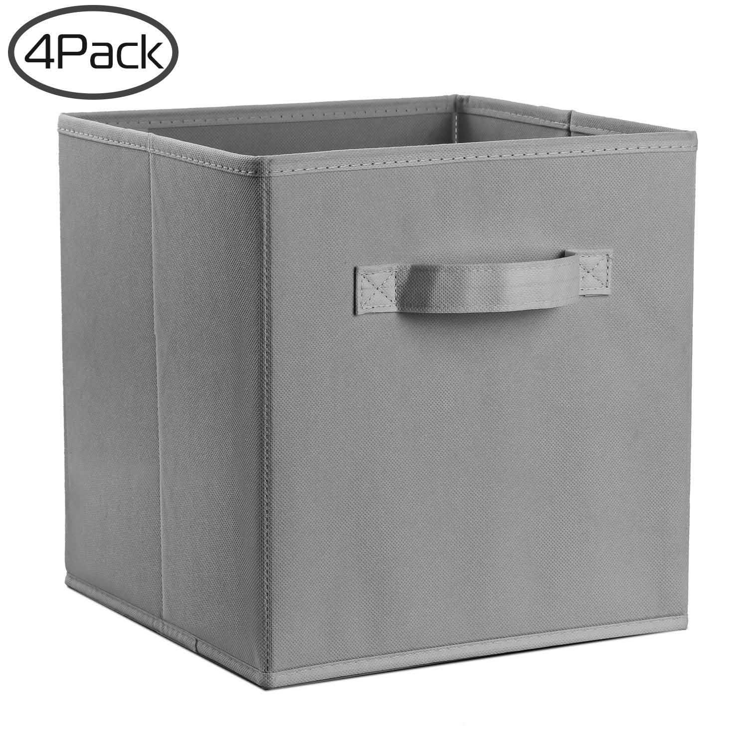 4-Pack: iMounTEK Foldable Storage Cube Bins Storage & Organization - Tophatter Daily Deals
