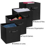 4-Pack: iMounTEK Foldable Storage Cube Bins Storage & Organization - Tophatter Daily Deals