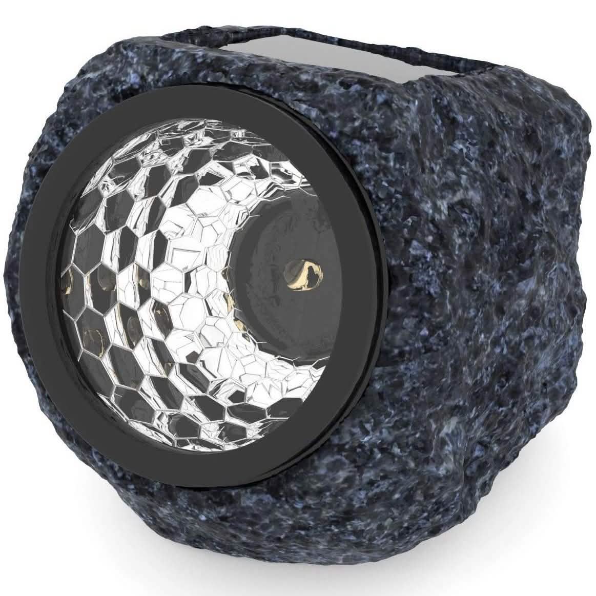 4-Pack: LED Solar Powered Rock Lights Outdoor Outdoor Lighting - Tophatter Daily Deals