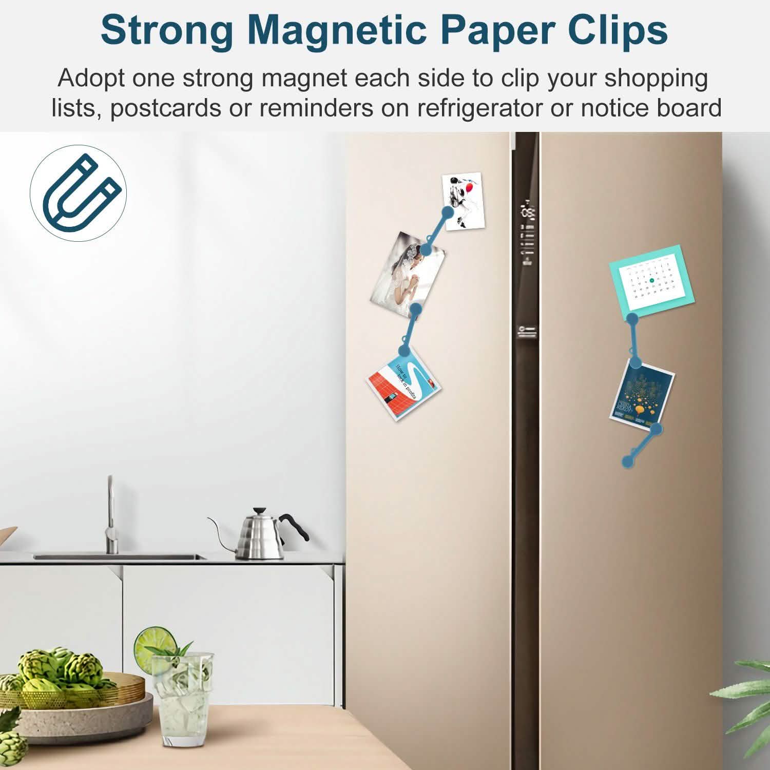 4-Pack: Magnetic Cable Clips Magnet Mobile Accessories - Tophatter Daily Deals