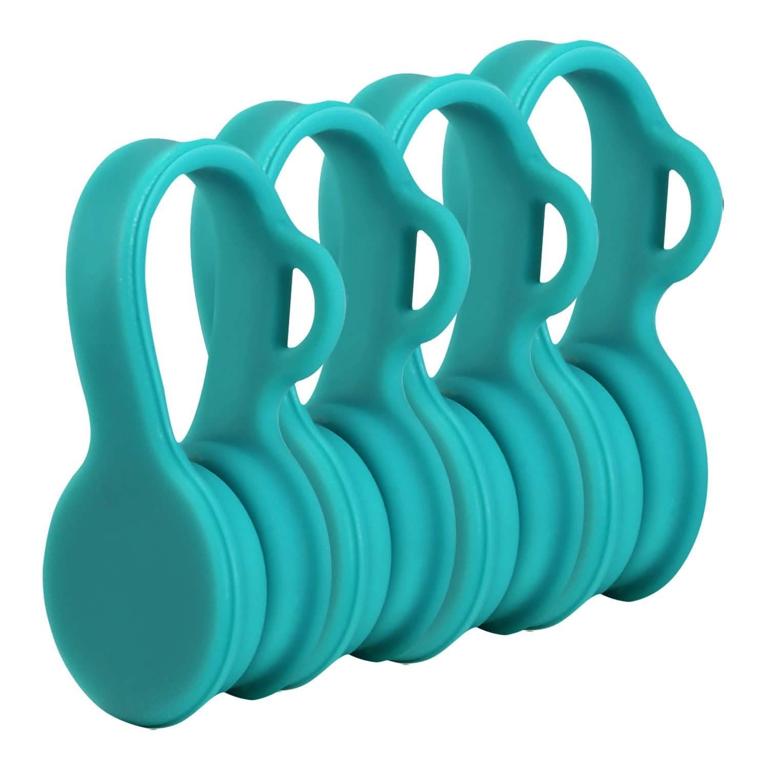 4-Pack: Magnetic Cable Clips Magnet Green Mobile Accessories - Tophatter Daily Deals