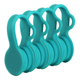 4-Pack: Magnetic Cable Clips Magnet Green Mobile Accessories - Tophatter Daily Deals