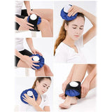 4-Pack: Reusable Ice Pack Hot Water Bag Health & Wellness - Tophatter Daily Deals