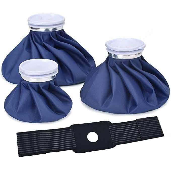 4-Pack: Reusable Ice Pack Hot Water Bag Health & Wellness - Tophatter Daily Deals