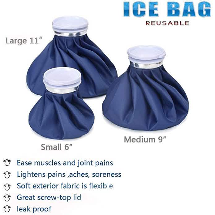 4-Pack: Reusable Ice Pack Hot Water Bag Health & Wellness - Tophatter Daily Deals