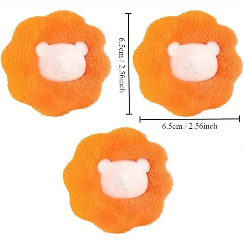 4-Pack: Reusable Laundry Lint Remover Balls Household Appliances - Tophatter Daily Deals