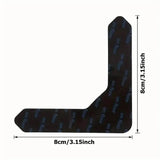 4-Pack: Reusable Non-Slip Carpet Rug Stickers Home Improvement - Tophatter Daily Deals