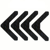 4-Pack: Reusable Non-Slip Carpet Rug Stickers Home Improvement - Tophatter Daily Deals