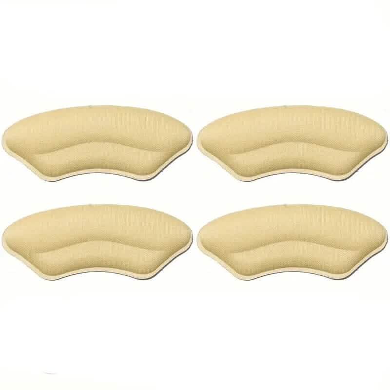 4-Pack: Self-Adhesive Heel Protectors Beige Health & Wellness - Tophatter Daily Deals