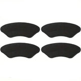 4-Pack: Self-Adhesive Heel Protectors Black Health & Wellness - Tophatter Daily Deals