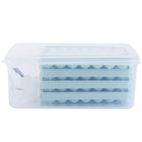 4-Pack: Small Ice Cube Maker Mold with Lid Bin Kitchen Tools & Gadgets - Tophatter Daily Deals