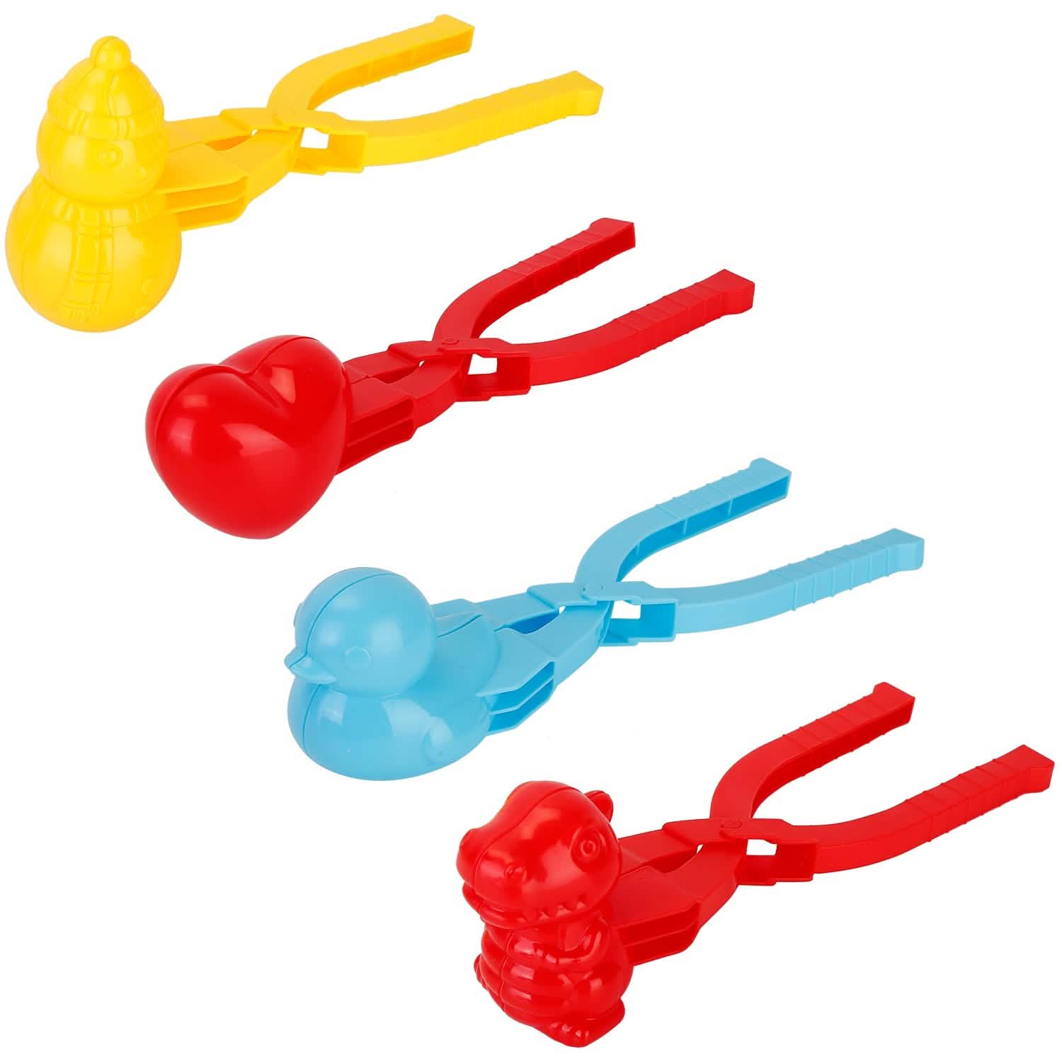 4-Pack: Snowball Makers Set Clip Snow Molds Toys & Games - Tophatter Daily Deals