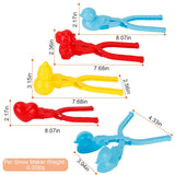 4-Pack: Snowball Makers Set Clip Snow Molds Toys & Games - Tophatter Daily Deals