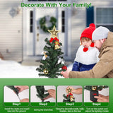 4-Pack: Solar Christmas Tree Lights Garden Decorations Seasonal Decor - Tophatter Daily Deals