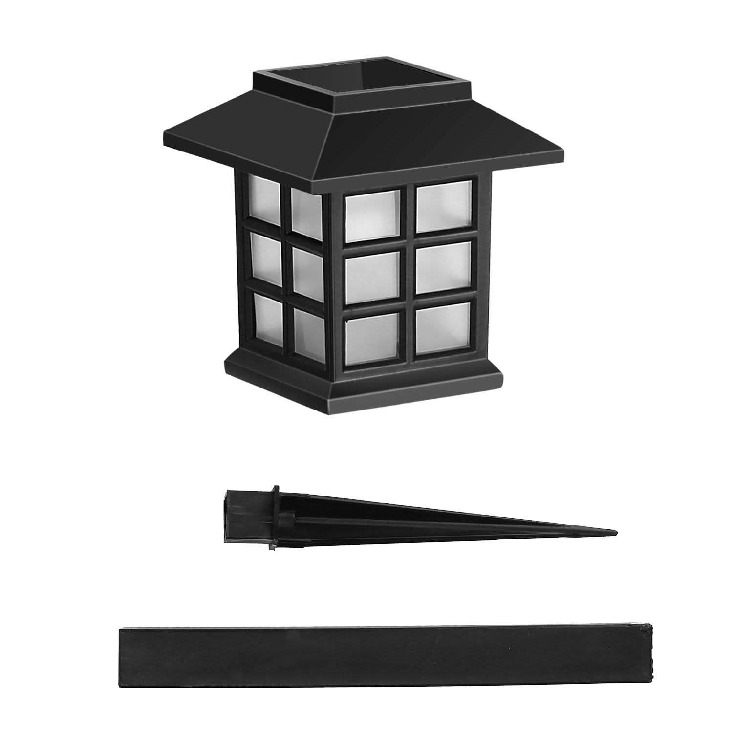 4-Pack: Solar Pathway Lights Outdoor Lighting - Tophatter Daily Deals