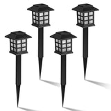 4-Pack: Solar Pathway Lights Outdoor Lighting - Tophatter Daily Deals