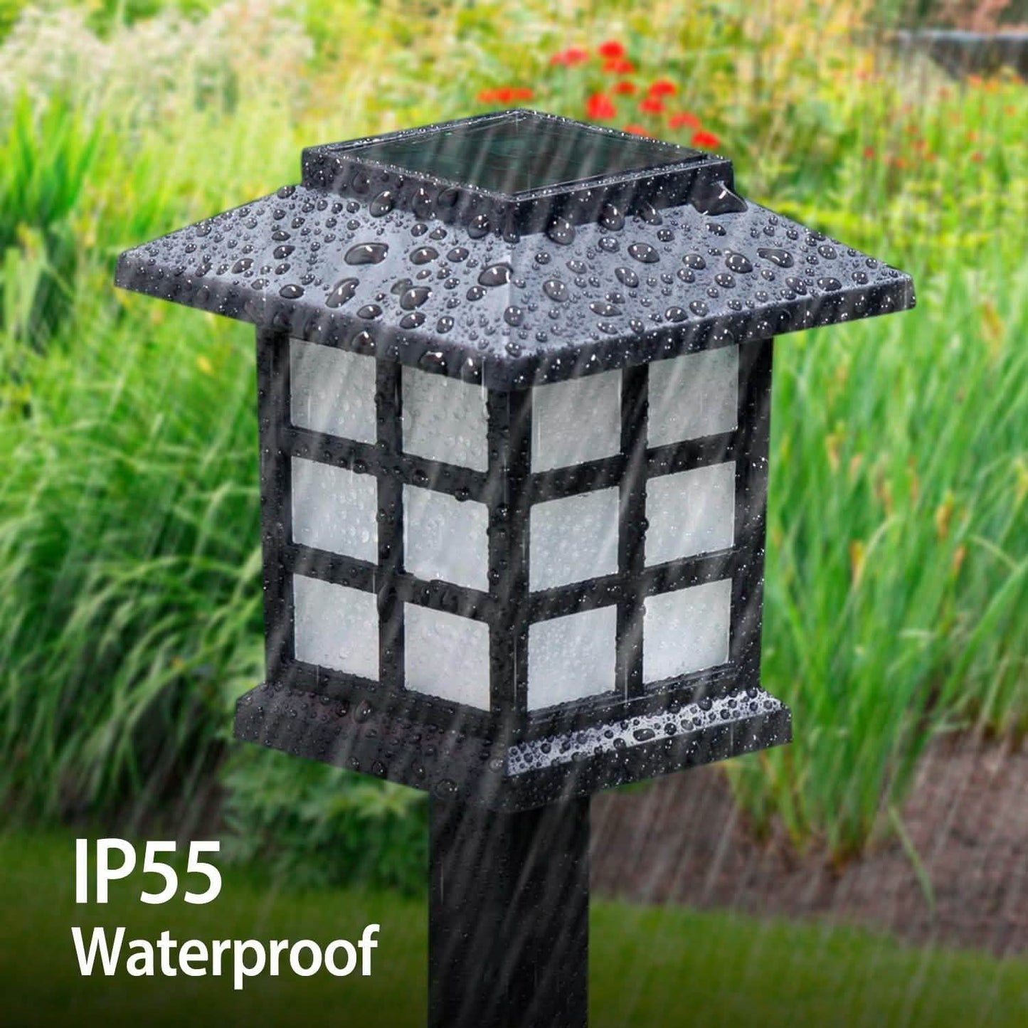 4-Pack: Solar Pathway Lights Outdoor Lighting - Tophatter Daily Deals