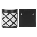 4-Pack: Solar Power LED Fence Light Outdoor Lighting - Tophatter Daily Deals