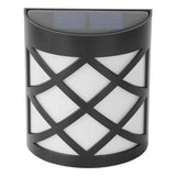 4-Pack: Solar Power LED Fence Light Outdoor Lighting - Tophatter Daily Deals