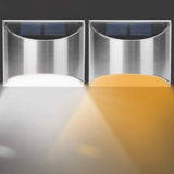 4-Pack: Solar Powered Deck Lights Outdoor Lighting - Tophatter Daily Deals