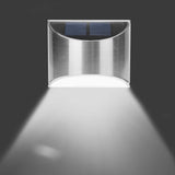 4-Pack: Solar Powered Deck Lights White Outdoor Lighting - Tophatter Daily Deals
