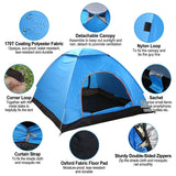 4 Persons Camping Waterproof Tent Outdoor Recreation - Tophatter Daily Deals