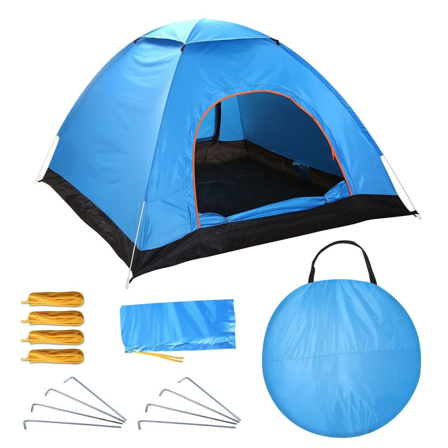 4 Persons Camping Waterproof Tent Outdoor Recreation - Tophatter Daily Deals