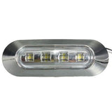 4-Piece: 12V-24V 4 LED Side Marker Indicator Lights White Automotive - Tophatter Daily Deals