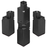 4-Piece: Adjustable Bed Riser with Screw Clamp Home Improvement - Tophatter Daily Deals