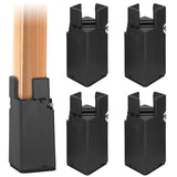 4-Piece: Adjustable Bed Riser with Screw Clamp Home Improvement - Tophatter Daily Deals