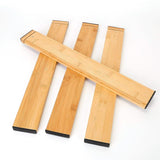 4-Piece: Adjustable Drawer Divider Storage & Organization - Tophatter Daily Deals