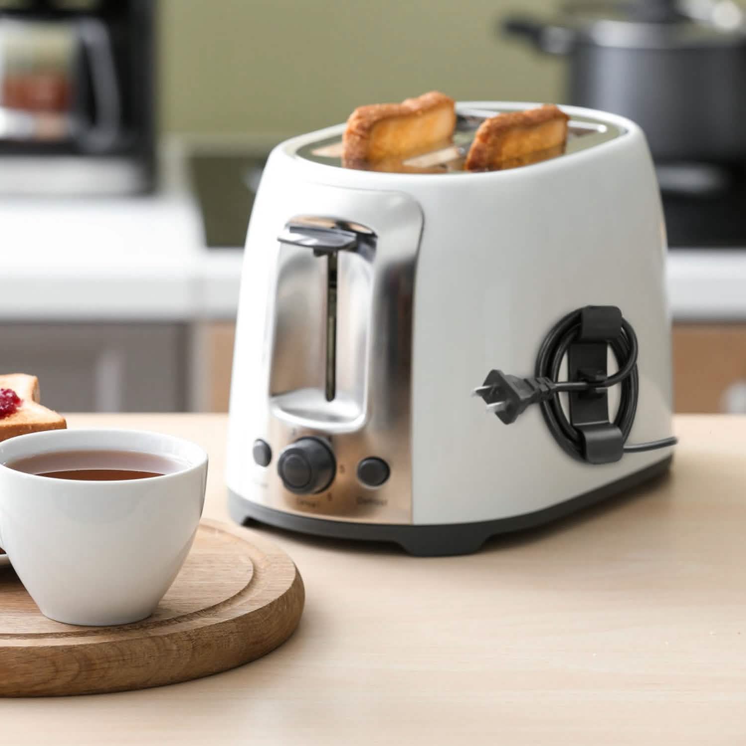 4-Piece: Cord Organizers Self-Adhesive Appliances Cord Holder Everything Else - Tophatter Daily Deals